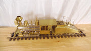 Delton 0-4-0 Nickel Plate Brass   G scale Brass Steam Eng.   -Rare -706