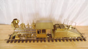 Delton 0-4-0 Nickel Plate Brass   G scale Brass Steam Eng.   -Rare -706