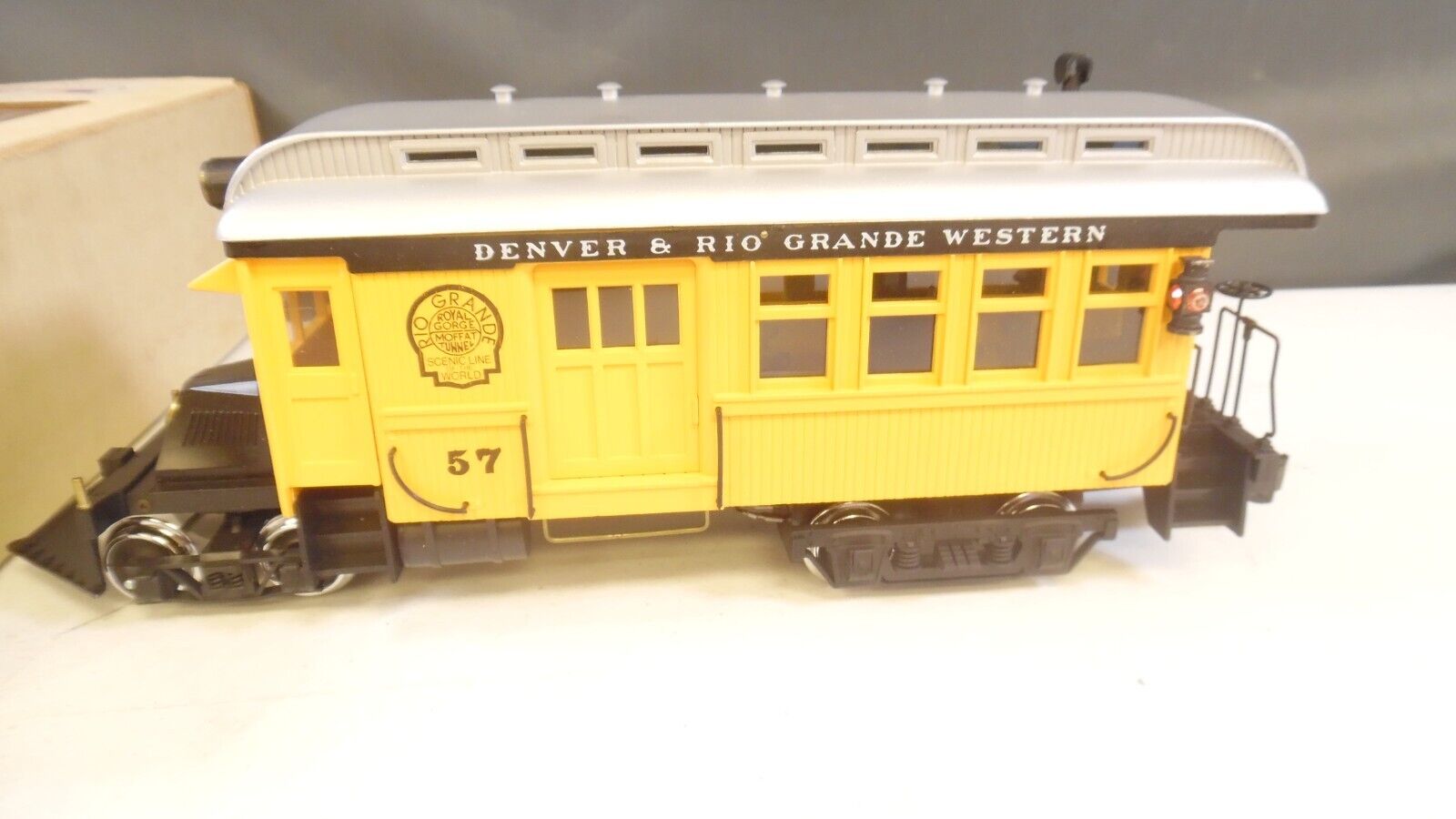 Delton Products 2264-B Denver Rio Grande G Scale Powered Rail Bus 2-51