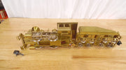 Delton 0-4-0 Nickel Plate Brass   G scale Brass Steam Eng.   -Rare -706