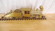 Delton 0-4-0 Nickel Plate Brass   G scale Brass Steam Eng.   -Rare -706