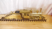 Delton 0-6-0 ser,#067 G Scale Naked Brass Steam Engine   -Rare  -694