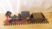 Delton 2249 -4-4-0,Southern Pacific Serial #057  Brass G Steam Engine w/tend-684