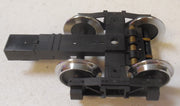 Delton G Trucks w/Metal Wheels -4 Wheel Set *Brush Pickups *Coupler Extension-99