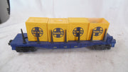 K-line 6424 Santa Fe Flat Bed w/Containers 2-349