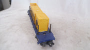 K-line 6424 Santa Fe Flat Bed w/Containers 2-349