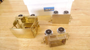 Delton 2255 Fairmont Speeder Brass Naked G Scale Powered w/Cars   -Rare  -731