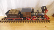 Delton 2249 -4-4-0,Southern Pacific Serial #057  Brass G Steam Engine w/tend-684