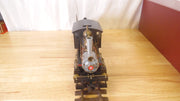 Delton 2231- DRG Ser #035 Black/Silver G Scale Brass Steam Engine   -Rare  -693