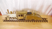 Delton 0-6-0 ser,#067 G Scale Naked Brass Steam Engine   -Rare  -694