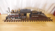 Delton 2231- DRG Ser #035 Black/Silver G Scale Brass Steam Engine   -Rare  -693